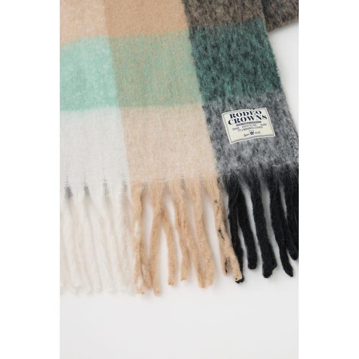 チェックガラ ボリュームマフラー | RODEO CROWNS WIDE BOWL | 詳細画像3 