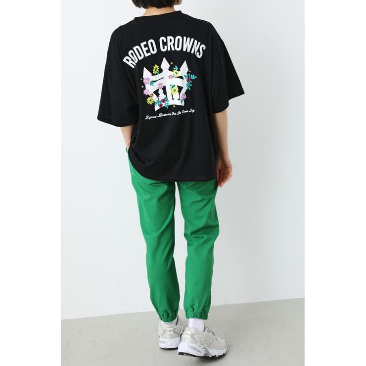 Crowns Flower Tシャツ[品番：BJLW0025200]｜RODEO CROWNS WIDE BOWL