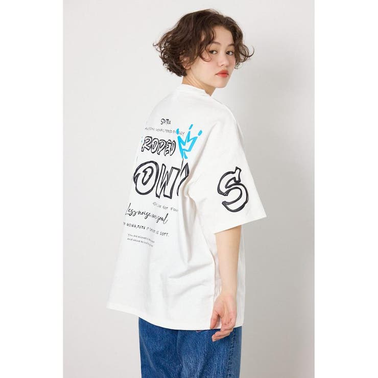Graffiti プリントTシャツ | RODEO CROWNS WIDE BOWL | 詳細画像4 