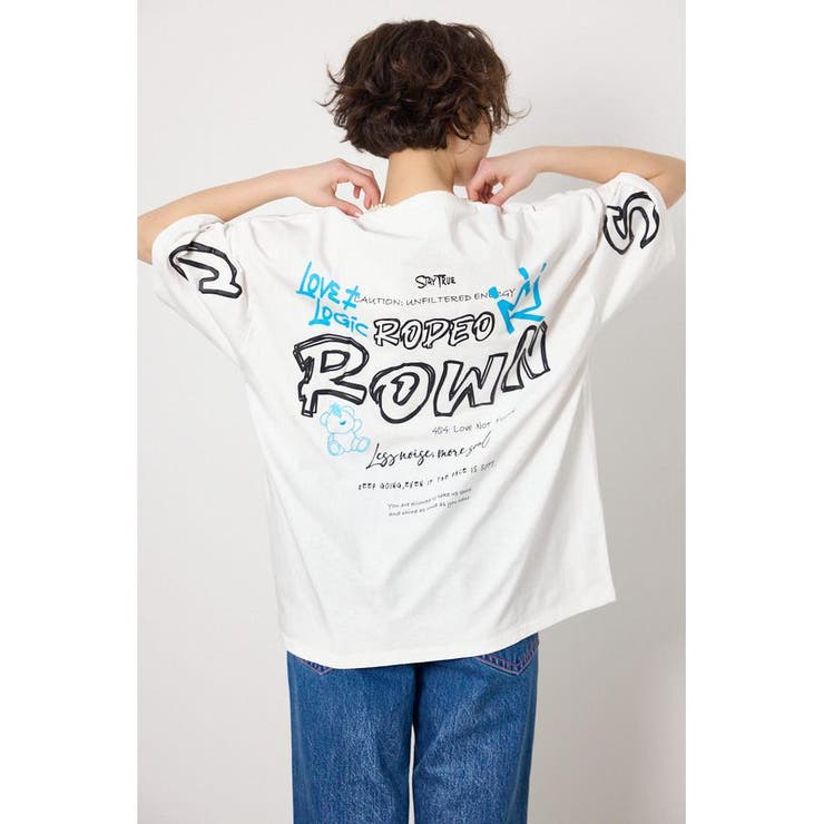 Graffiti プリントTシャツ | RODEO CROWNS WIDE BOWL | 詳細画像5 