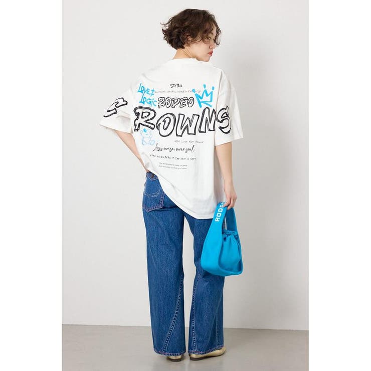 Graffiti プリントTシャツ | RODEO CROWNS WIDE BOWL | 詳細画像8 