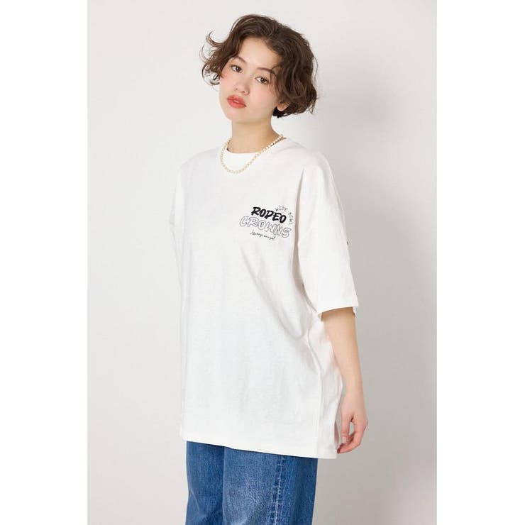 O/WHT1 | Graffiti プリントTシャツ | RODEO CROWNS WIDE BOWL