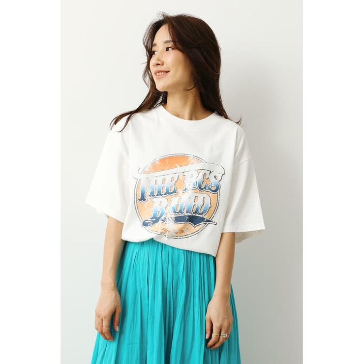 THE RCS BAND Tシャツ[品番：BJLW0001623]｜RODEO CROWNS WIDE  BOWL（ロデオクラウンズワイドボウル）のレディースファッション通販｜SHOPLIST（ショップリスト）