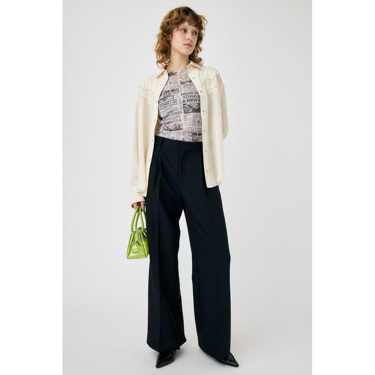 WIDE LEG トラウザー | MOUSSY OUTLET | 詳細画像2 