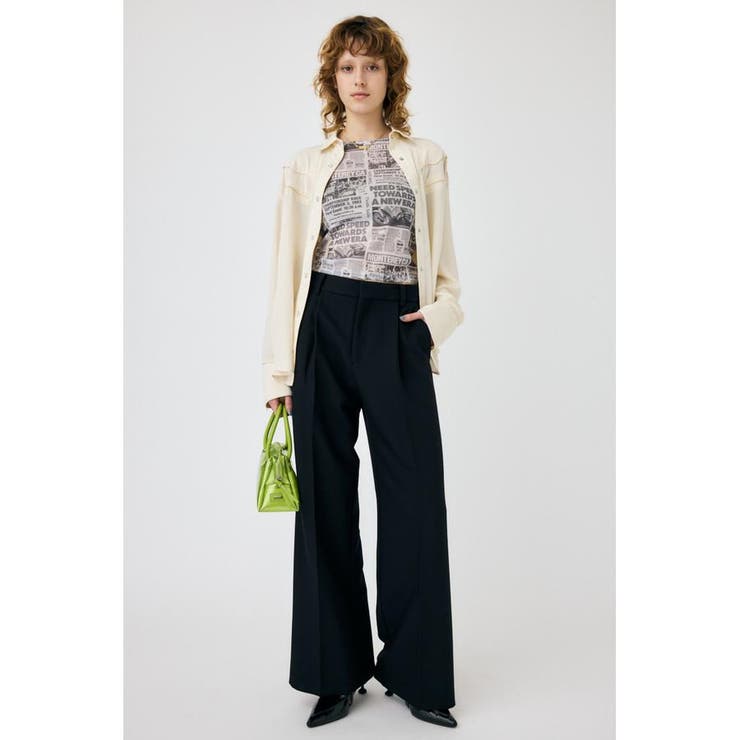 WIDE LEG トラウザー | MOUSSY OUTLET | 詳細画像3 