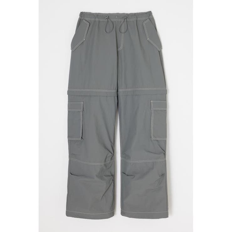 GRY | UTILITY LOWRISE 2WAY CARGO パンツ | MOUSSY OUTLET