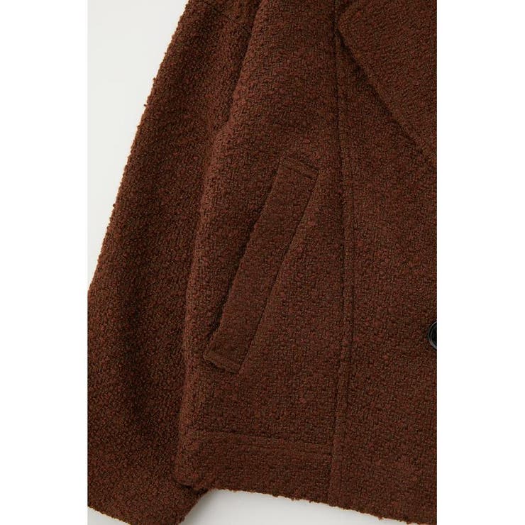 BIG COLLAR TWEED ジャケット[品番：BJLW0019774]｜MOUSSY  OUTLET（マウジーアウトレット）のレディースファッション通販｜SHOPLIST（ショップリスト）