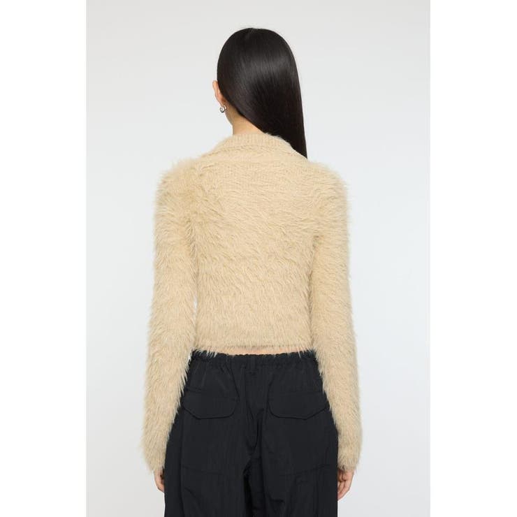 FEATHER LIKE KNIT シャツ | MOUSSY OUTLET | 詳細画像7 