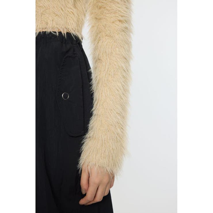 FEATHER LIKE KNIT シャツ | MOUSSY OUTLET | 詳細画像9 