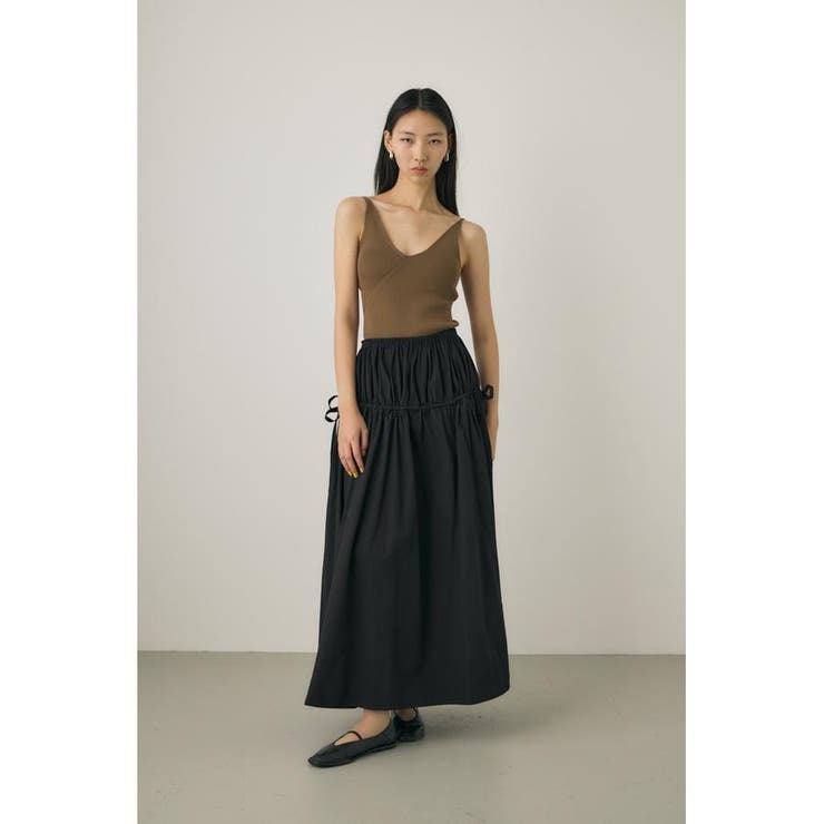 カップ付きニットキャミソール リサイクルポリエステル使用 | MOUSSY OUTLET | 詳細画像8 