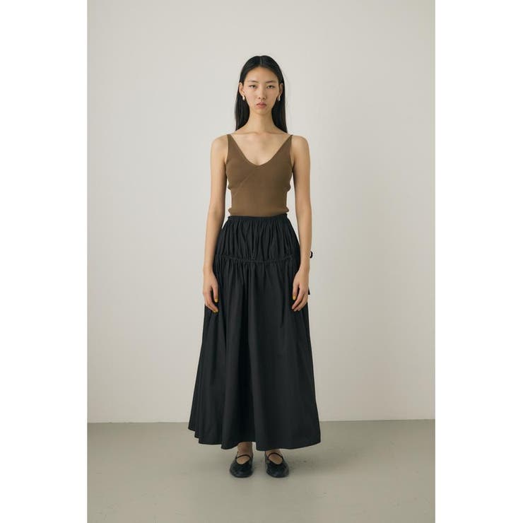 カップ付きニットキャミソール リサイクルポリエステル使用 | MOUSSY OUTLET | 詳細画像9 
