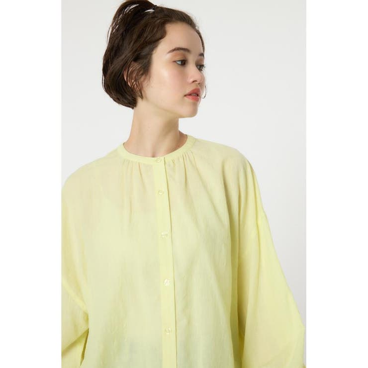 リネンライクロールアップシャツ | RODEO CROWNS WIDE BOWL | 詳細画像7 