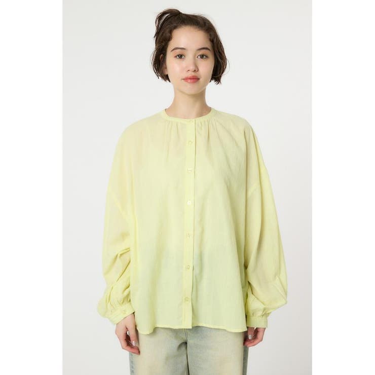 リネンライクロールアップシャツ | RODEO CROWNS WIDE BOWL | 詳細画像12 