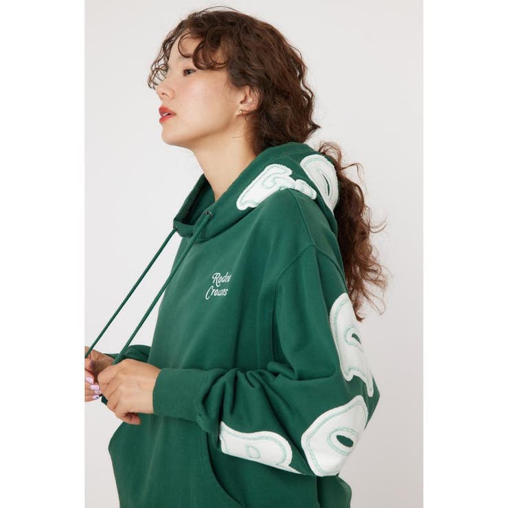 リバースパッチLOGOパーカー[品番：BJLW0029310]｜RODEO CROWNS WIDE
