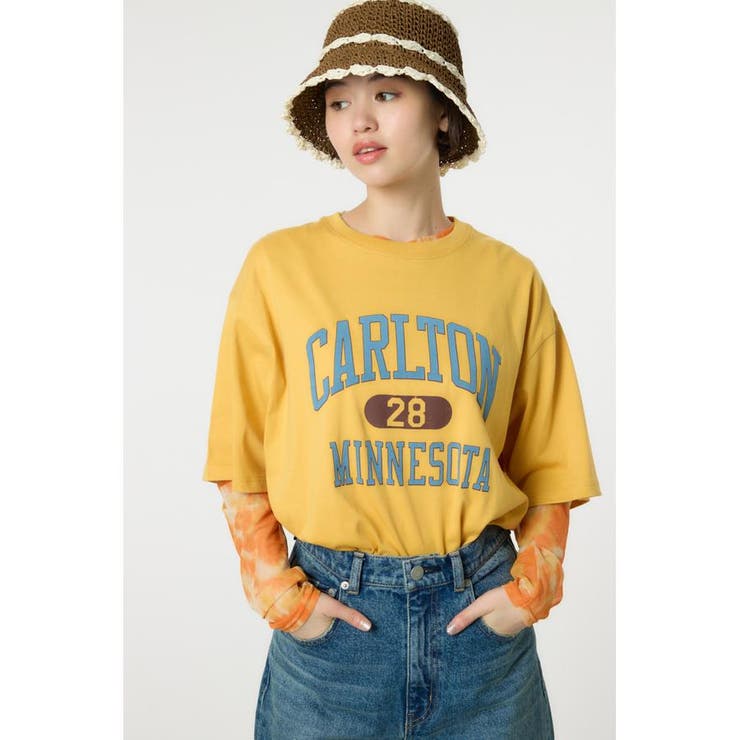 MST | CARLTON ヴィンテージライクTシャツ | RODEO CROWNS WIDE BOWL