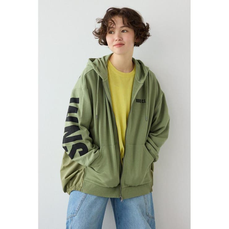 KHA | ドッキングロゴZIPパーカー | RODEO CROWNS WIDE BOWL