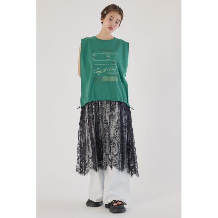 レースドッキングブラウジングワンピース | RODEO CROWNS WIDE BOWL | 詳細画像7 