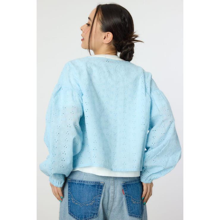 ノーカラーレースカーディガン | RODEO CROWNS WIDE BOWL | 詳細画像23 