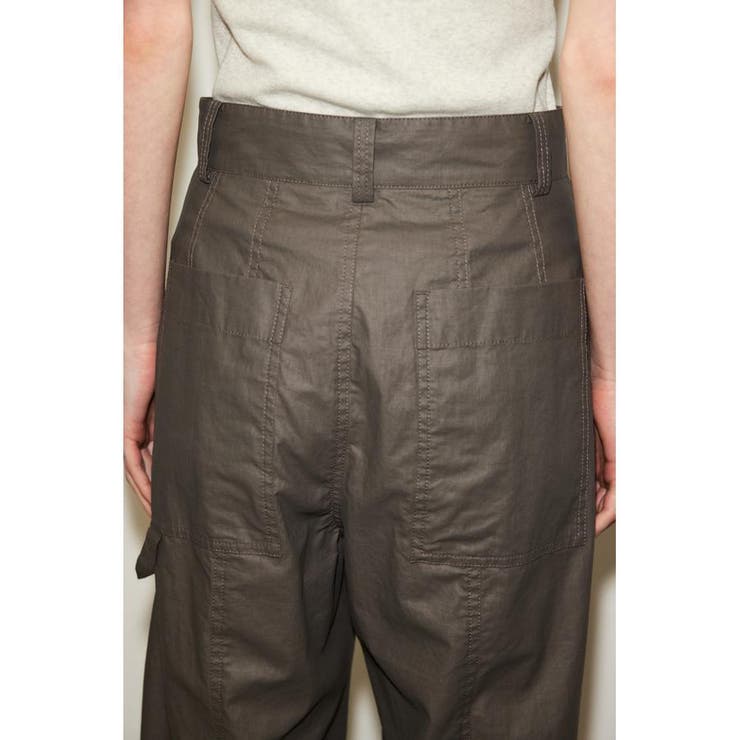 LINEN BLEND COATING WIDE パンツ | SLY OUTLET | 詳細画像9 