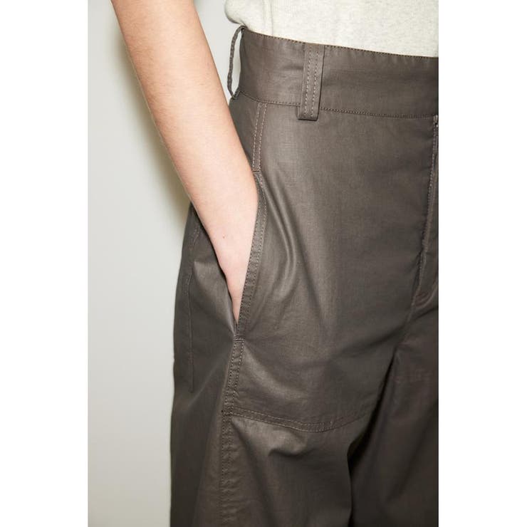 LINEN BLEND COATING WIDE パンツ | SLY OUTLET | 詳細画像10 