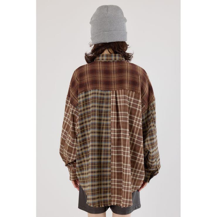 パッチワークチェックシャツ | RODEO CROWNS WIDE BOWL | 詳細画像15 