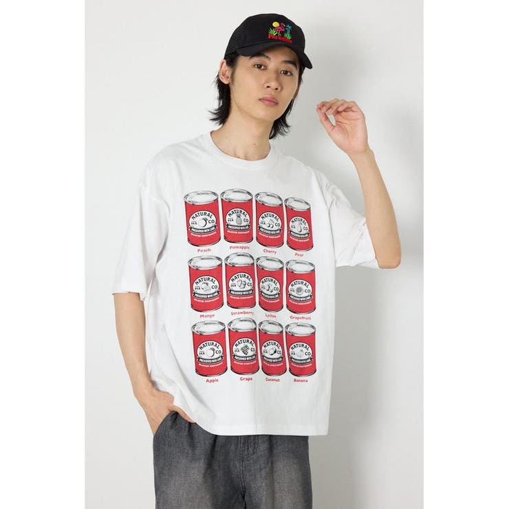 WHT | canned fluit Tシャツ | RODEO CROWNS WIDE BOWL