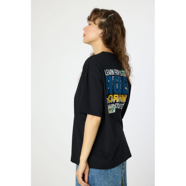 Overlap デニムアップリケTシャツ | RODEO CROWNS WIDE BOWL | 詳細画像18 