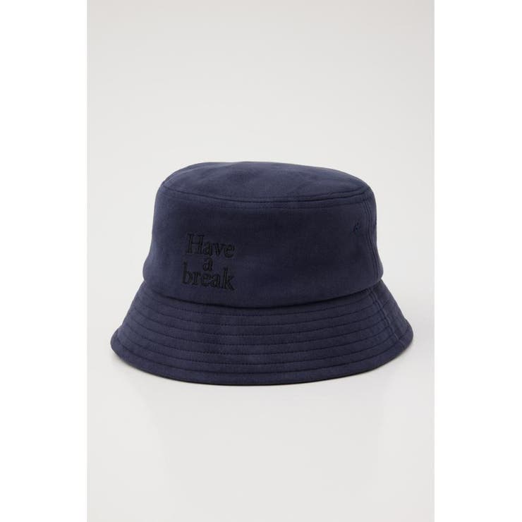 D/NVY3 | FAUX SUEDE MESSAGE ハット | RODEO CROWNS WIDE BOWL