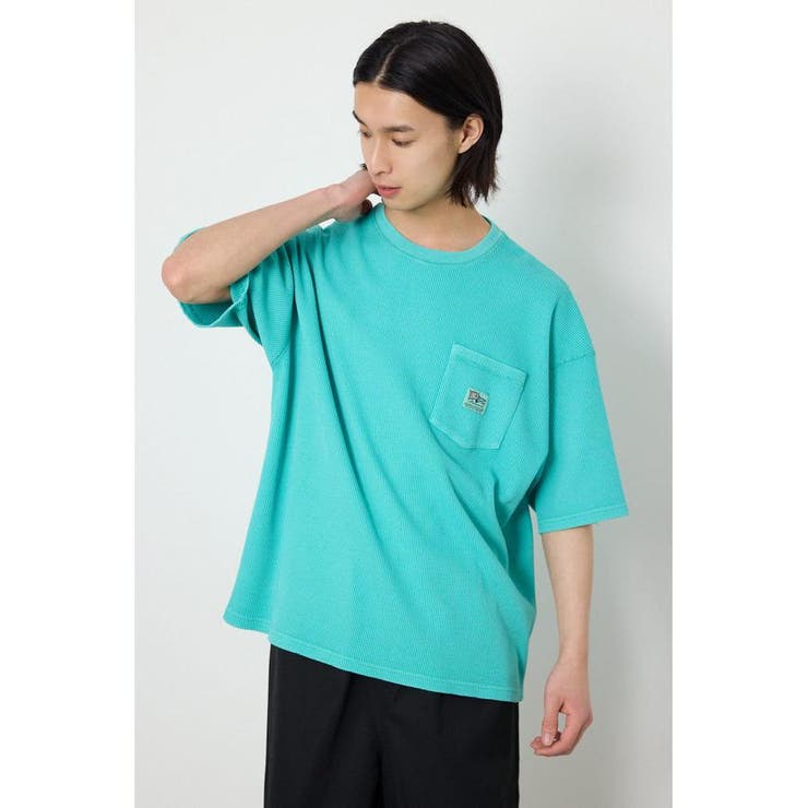 ピグメントワッフルTシャツ | RODEO CROWNS WIDE BOWL | 詳細画像7 
