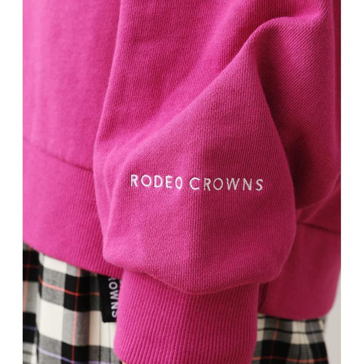 Neon college スウェット[品番：BJLW0018149]｜RODEO CROWNS WIDE  BOWL（ロデオクラウンズワイドボウル）のレディースファッション通販｜SHOPLIST（ショップリスト）