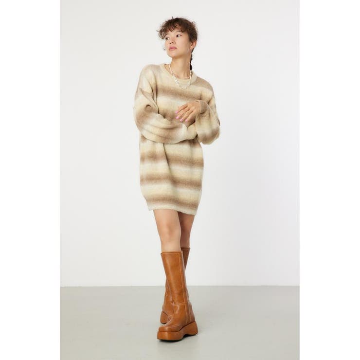 グラデーションニットワンピース | RODEO CROWNS WIDE BOWL | 詳細画像3 