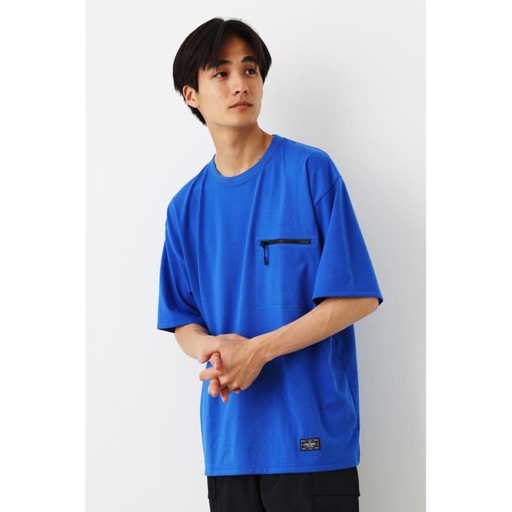 TRI-FUNCTION ファスナーポケットTシャツ[品番：BJLW0025924