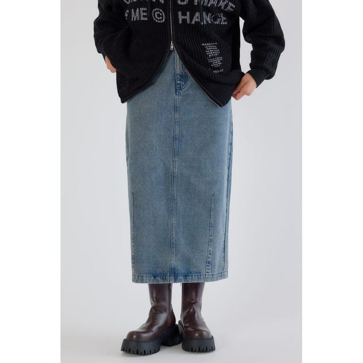 カーブデニムマキシスカート | RODEO CROWNS WIDE BOWL | 詳細画像16 