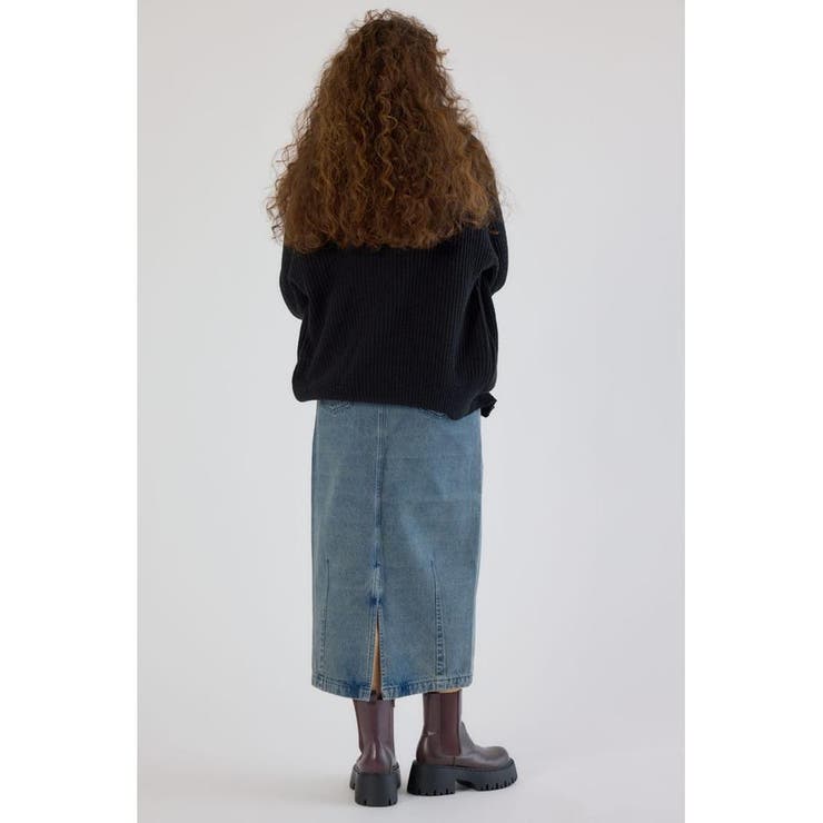 カーブデニムマキシスカート | RODEO CROWNS WIDE BOWL | 詳細画像20 