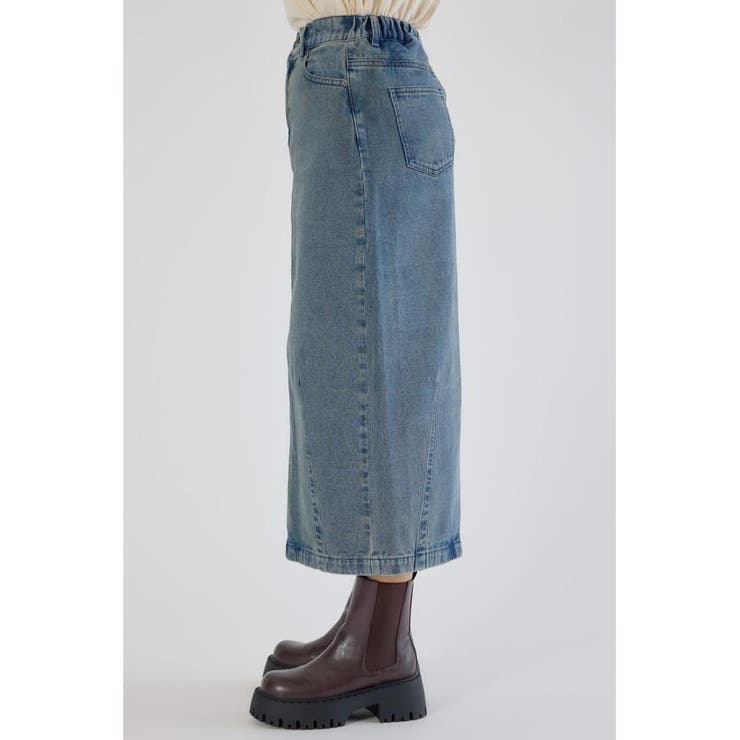 カーブデニムマキシスカート | RODEO CROWNS WIDE BOWL | 詳細画像22 