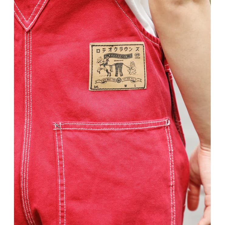 デニムスタッズオーバーオール[品番：BJLW0001865]｜RODEO CROWNS WIDE