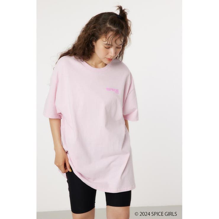 L/PNK1 | SPICE GIRLS BIG Tチュニック | RODEO CROWNS WIDE BOWL