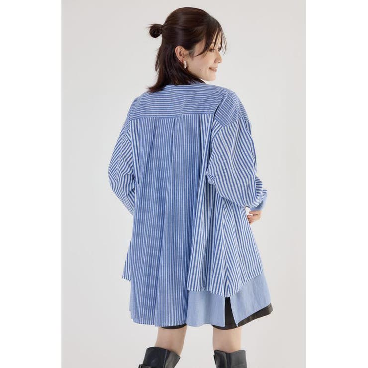 サイドティアードシャツチュニック | RODEO CROWNS WIDE BOWL | 詳細画像25 