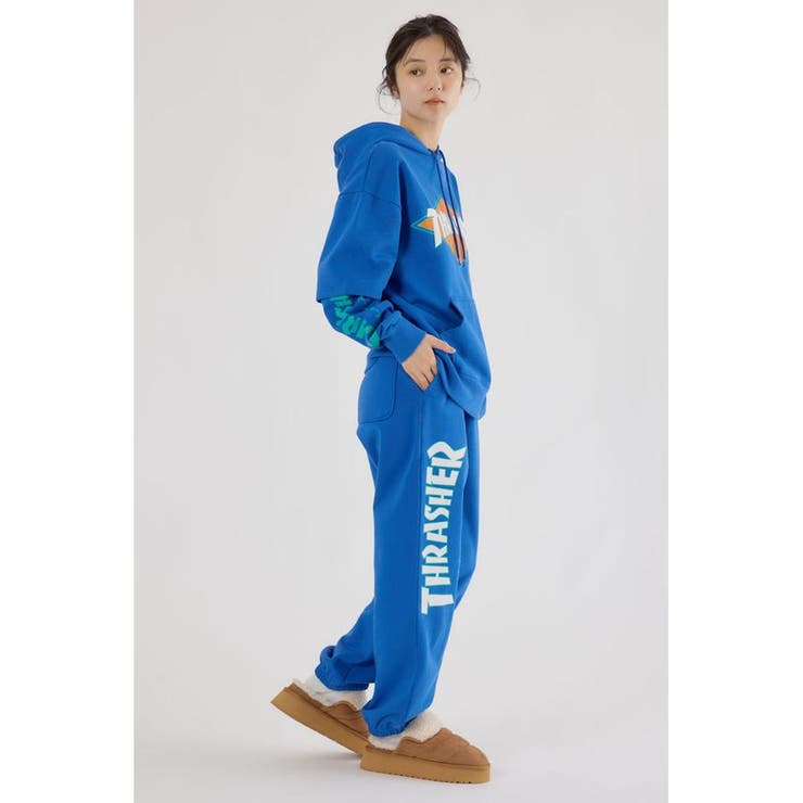 (THRASHER) レイヤードスウェットパーカー | RODEO CROWNS WIDE BOWL | 詳細画像19 