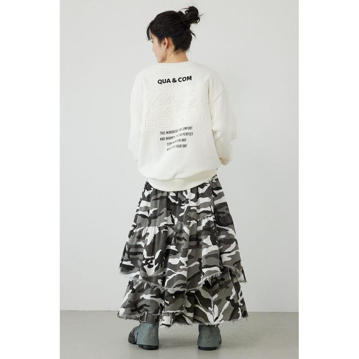 CAMOランダムティアードスカート | RODEO CROWNS WIDE BOWL | 詳細画像5 