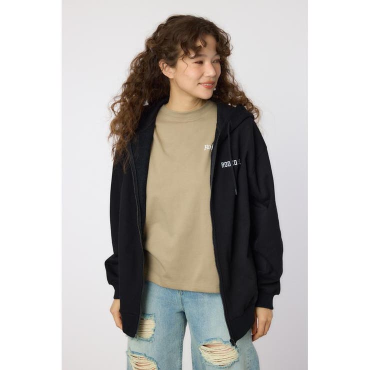 ナイロンアップリケロゴZIPパーカー | RODEO CROWNS WIDE BOWL | 詳細画像15 