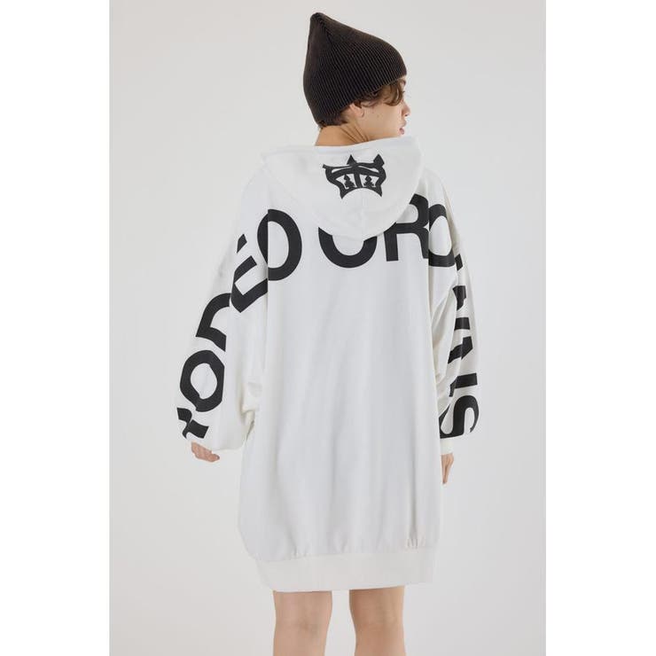 WHT | ロゴパーカーワンピース | RODEO CROWNS WIDE BOWL