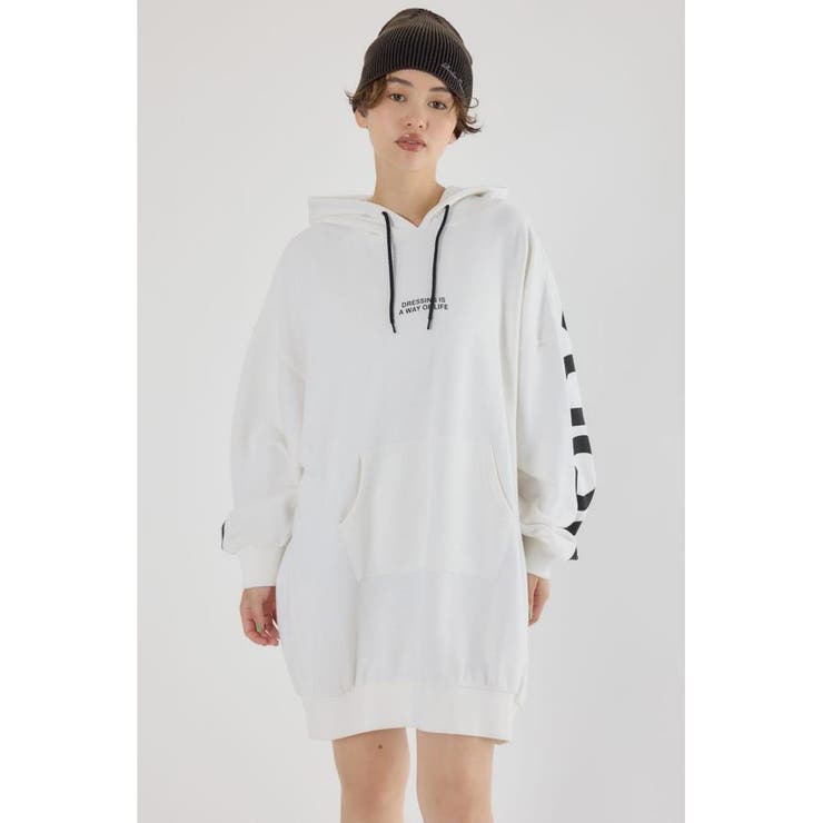 ロゴパーカーワンピース | RODEO CROWNS WIDE BOWL | 詳細画像3 