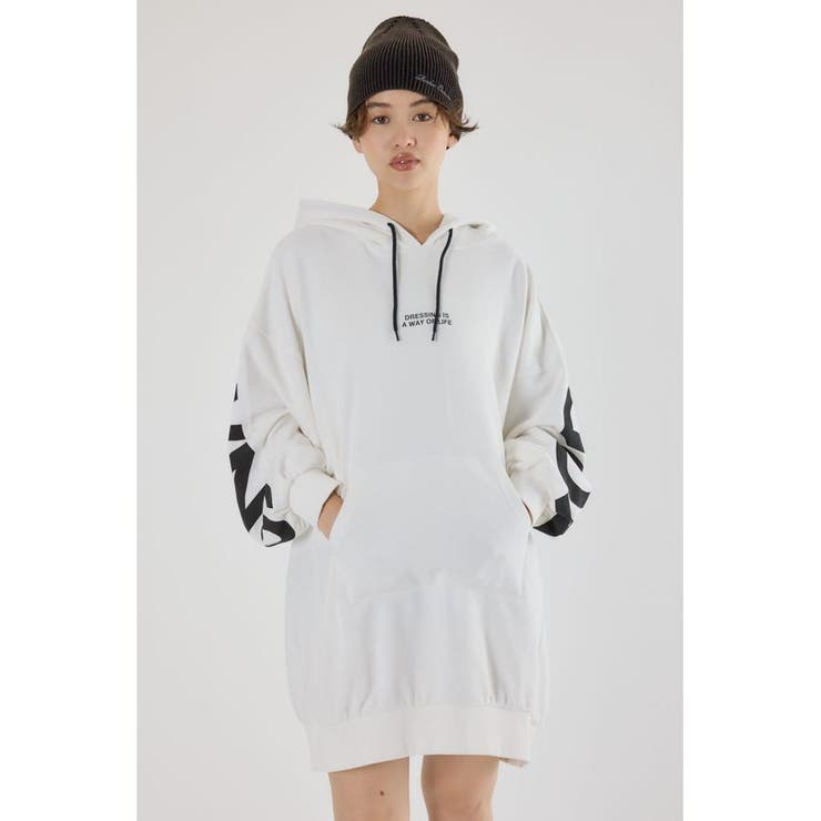 ロゴパーカーワンピース | RODEO CROWNS WIDE BOWL | 詳細画像4 