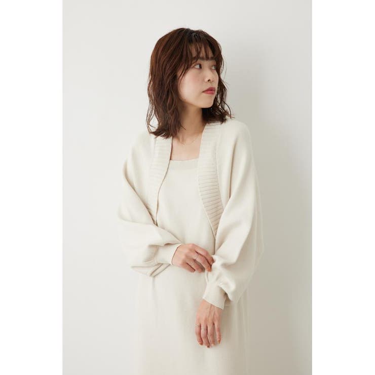 フェイクレイヤードニットワンピース | RODEO CROWNS WIDE BOWL | 詳細画像4 