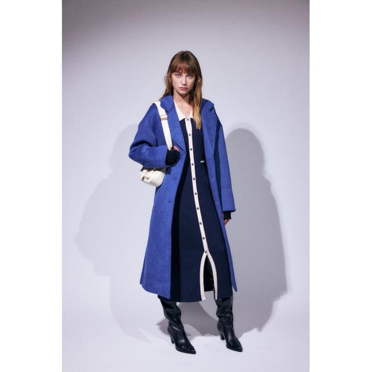 SIDE SLIT LONG コート[品番：BJLW0024411]｜MOUSSY OUTLET