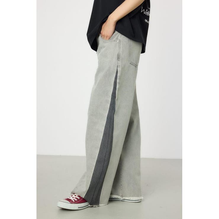 シームラインワイドデニムパンツ | RODEO CROWNS WIDE BOWL | 詳細画像3 