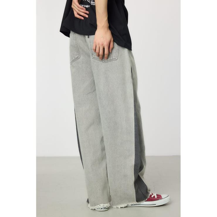 シームラインワイドデニムパンツ | RODEO CROWNS WIDE BOWL | 詳細画像4 