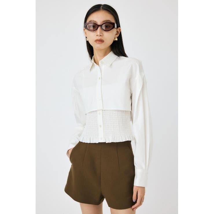 WHT | CAMI & CROPPED シャツ | MOUSSY OUTLET