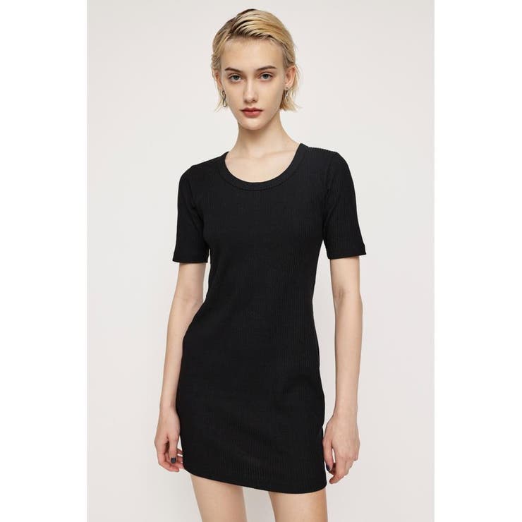 BI COLOR RIB CUT ショートワンピース | SLY OUTLET | 詳細画像8